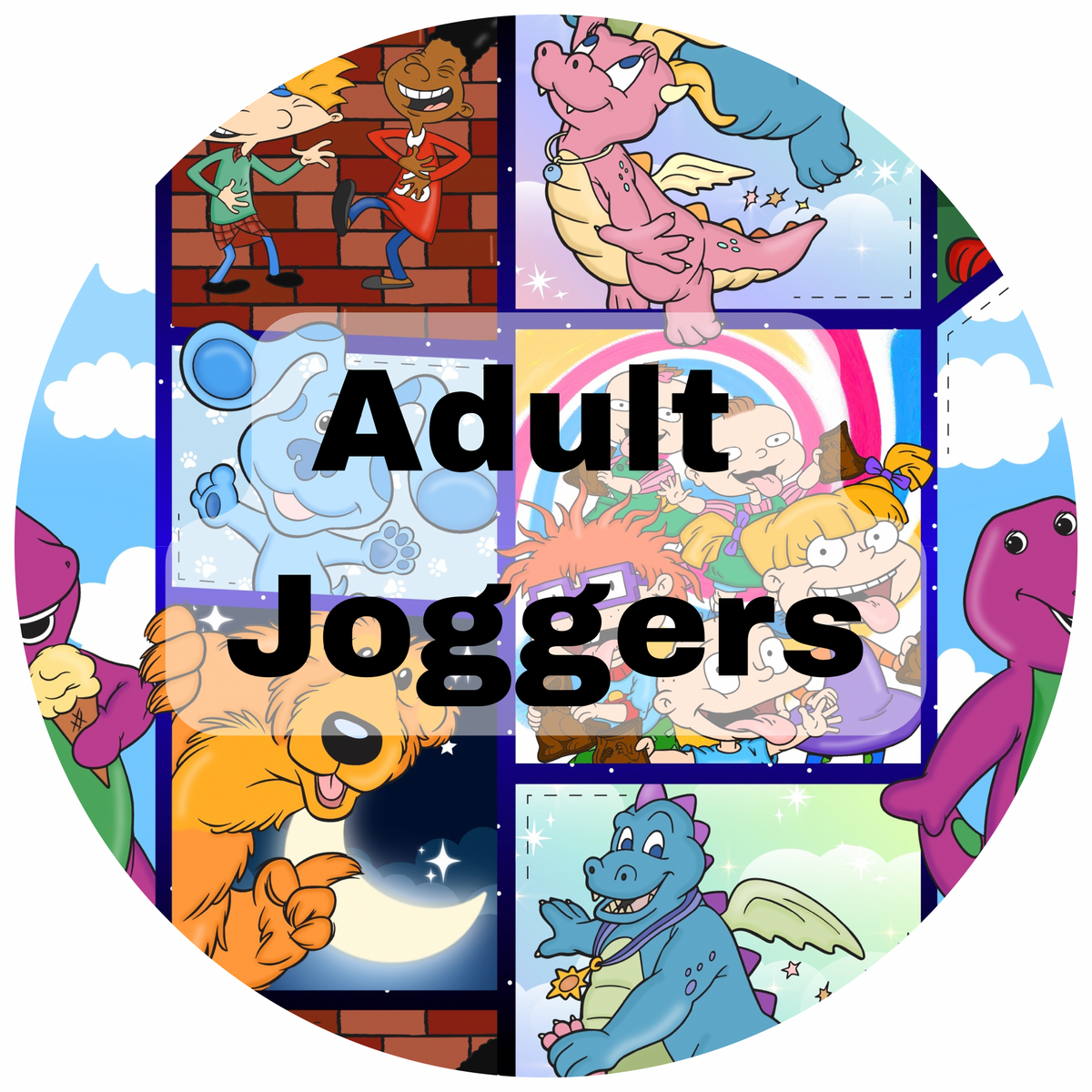 Adult joggers