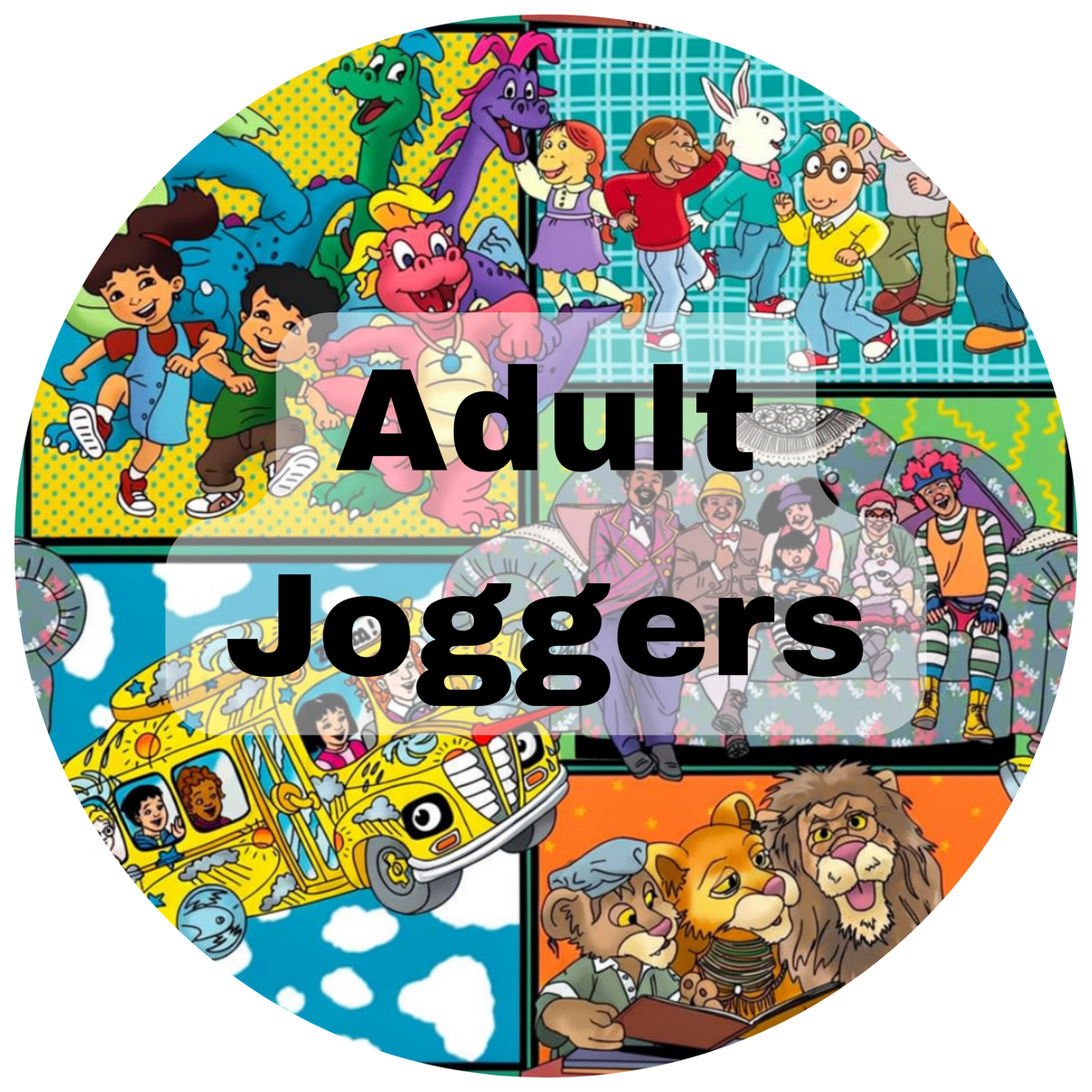 Adult joggers
