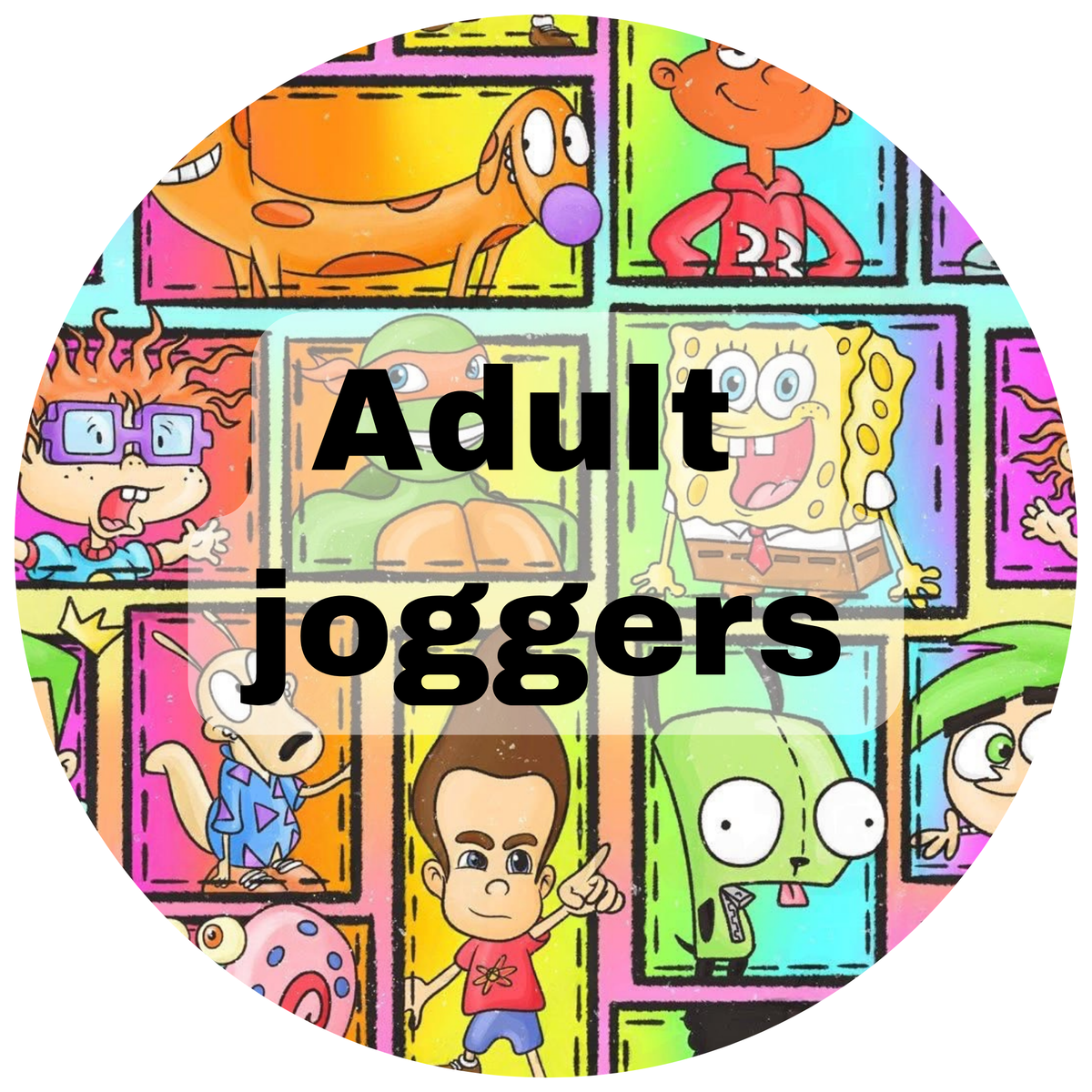 Adult joggers