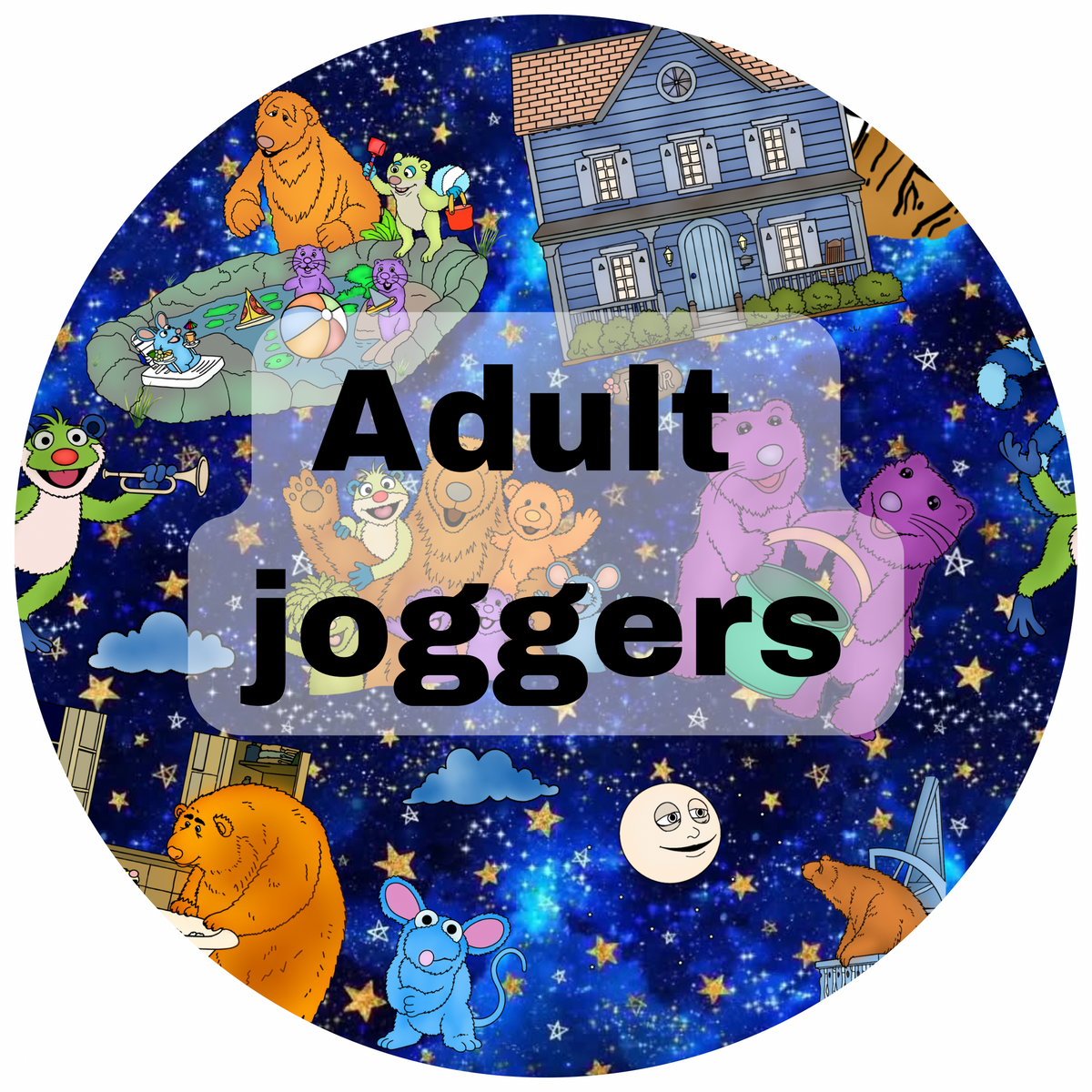 Adult joggers